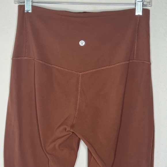 Lululemon Women’s Unlimited High-Rise Crop 23” Ancient Copper Keyhole Leggings - Picture 12 of 15